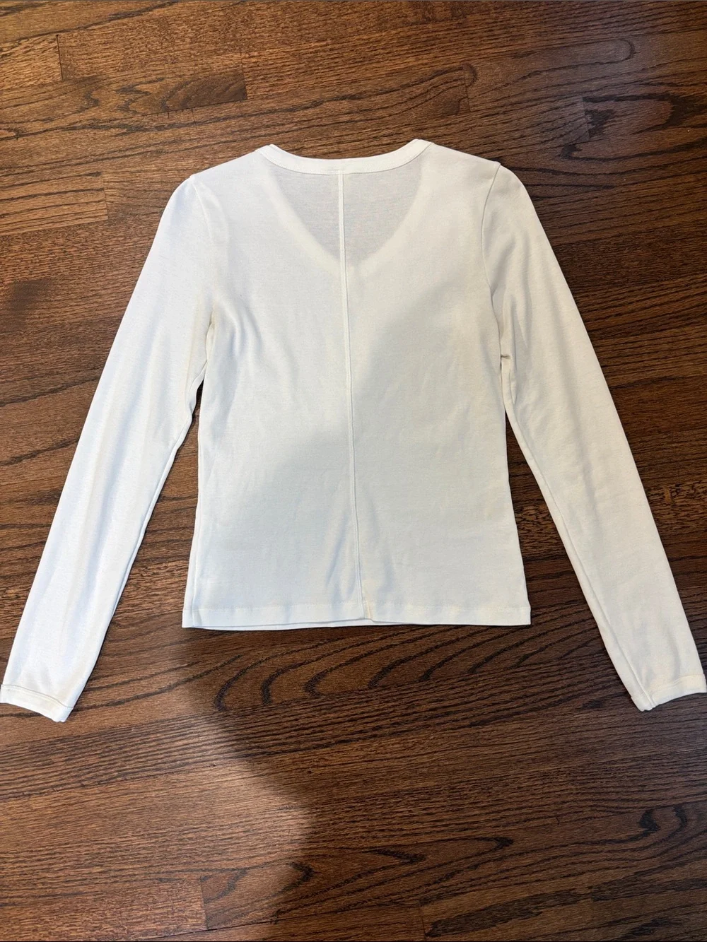 Flore Flore Jill Long-sleeve white size medium - Picture 7 of 7